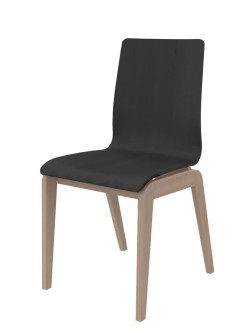 Chaise 4 pieds Adell - coque bois